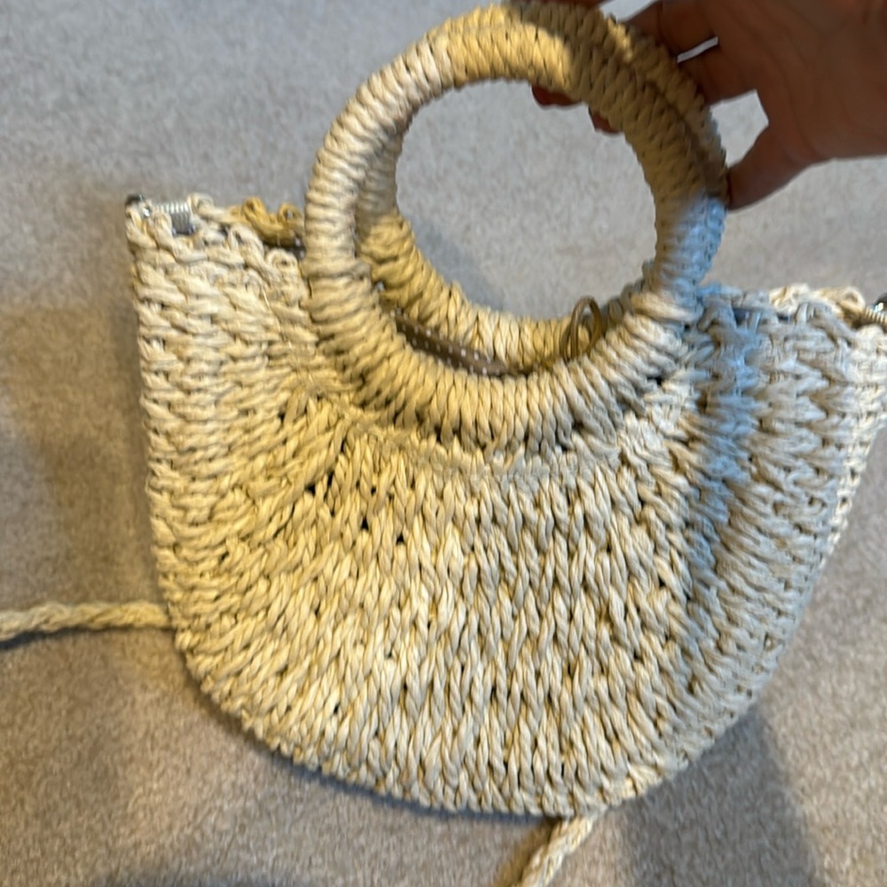 Lauren Conrad straw bag